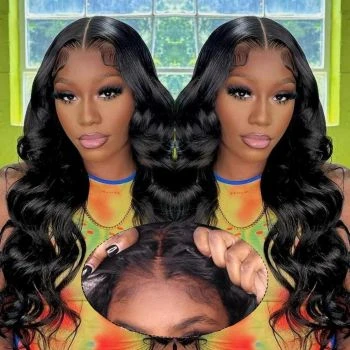 Glueless Wigs Human Hair 5x5 HD Lace Closure Wigs Body Wave Human Hair